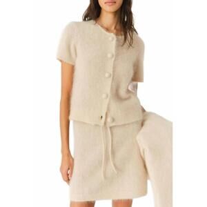 NEW THE GARMENT roma mini skirt in champagne